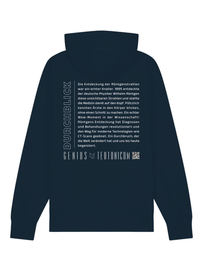 DURCHBLICK - HOODIE - SCHWARZ & NAVY