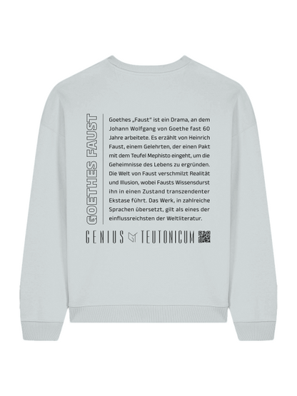 GOETHES FAUST - SWEATSHIRT - EISBLAU