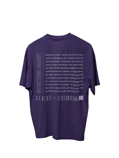 GOETHES FAUST - OVERSIZE - SCHWARZ & LILA