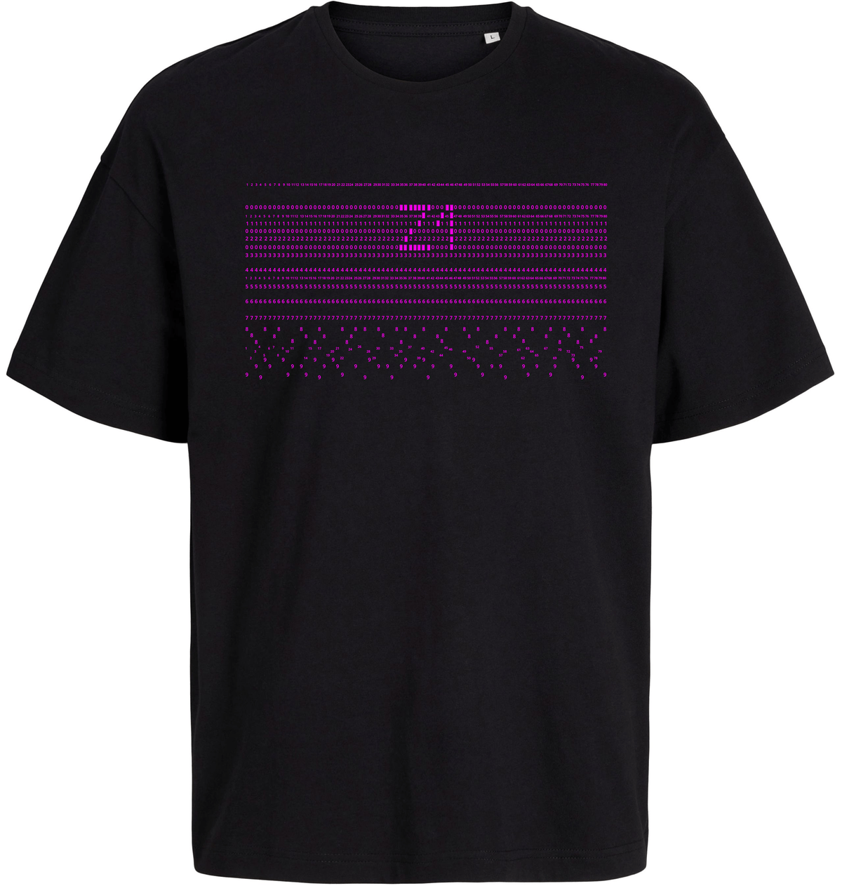Z1 Oversize T-Shirt Schwarz – Vorderansicht – Genius Teutonicum