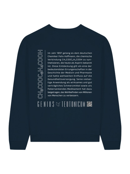 ASPIRIN  - SWEATSHIRT - SCHWARZ & TIEFBLAU