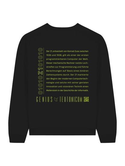 Z1 - SWEATSHIRT - SCHWARZ & TIEFBLAU