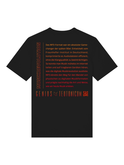 MUSIKREVOLUTION - T-SHIRT - SCHWARZ